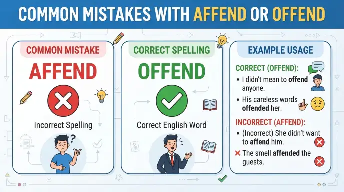 Common Mistakes with Affend or Offend