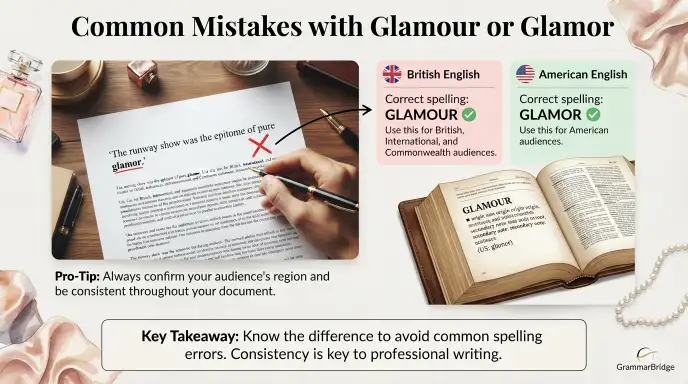 Common Mistakes with Glamour or Glamor
