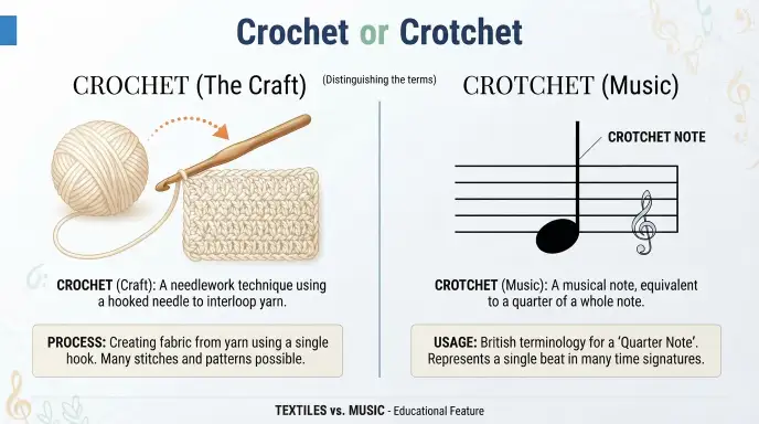 crochet or crotchet