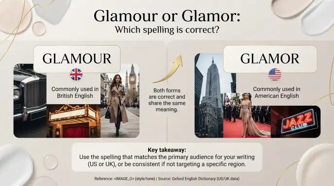 glamour or glamor