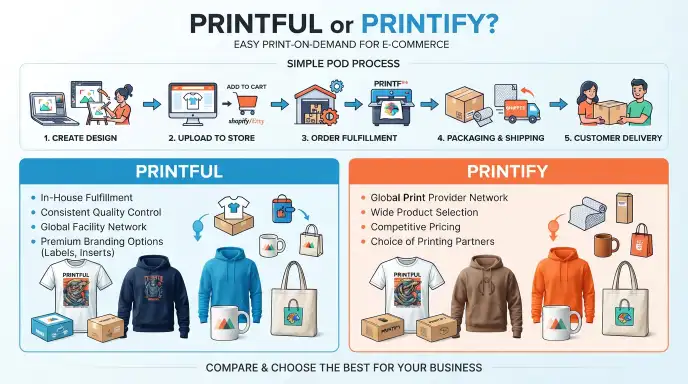 printful or printify