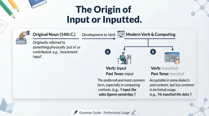 The Origin of Input or Inputted