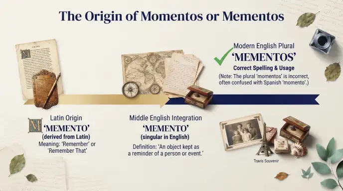 The Origin of Momentos or Mementos