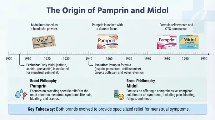 The Origin of Pamprin or Midol