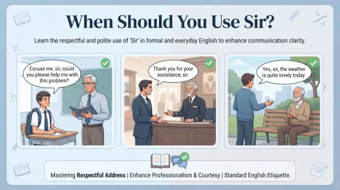 When Should You Use Sir?