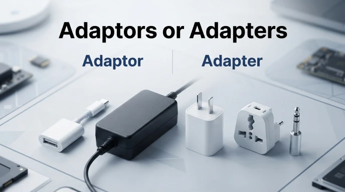 adaptors or adapters