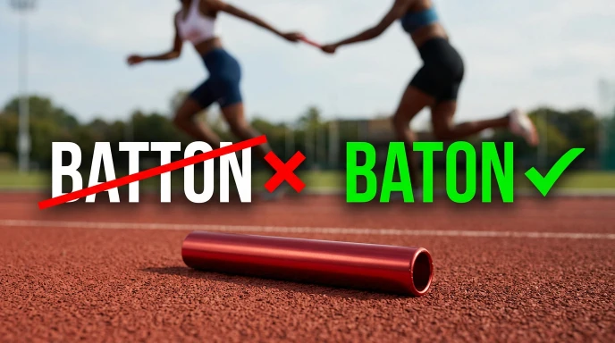 batton or baton