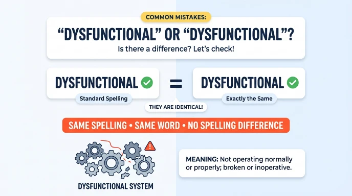 Common Mistakes with Dysfunctional or Dysfunctional