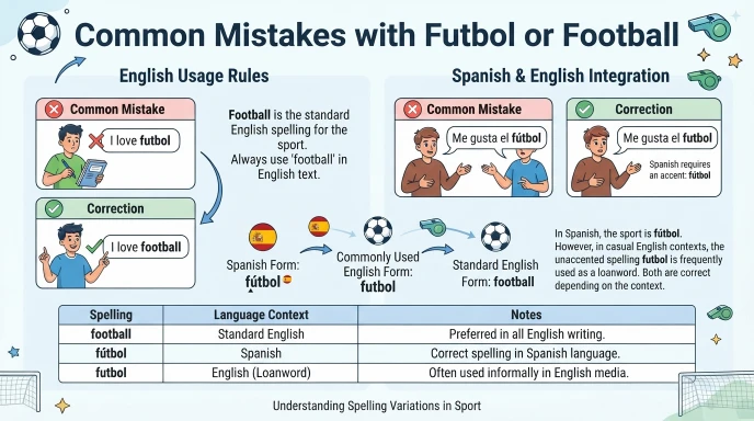 Common Mistakes with Futbol or Football