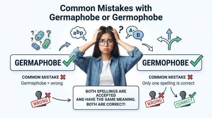 Common Mistakes with Germaphobe or Germophobe