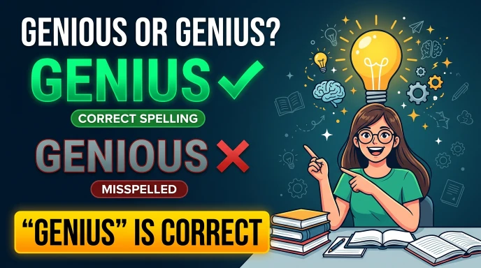 genious or genius