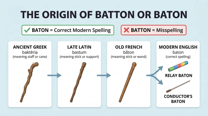 The Origin of Batton or Baton