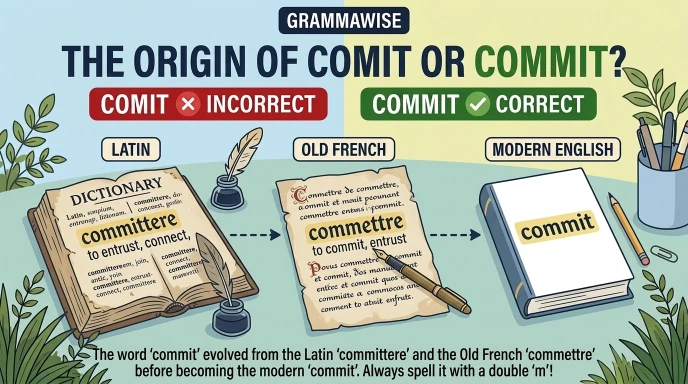 The Origin of Comit or Commit

