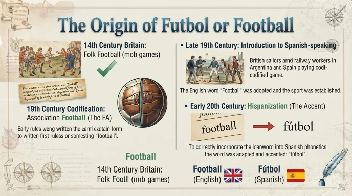 The Origin of Futbol or Football