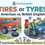 tires or tyres