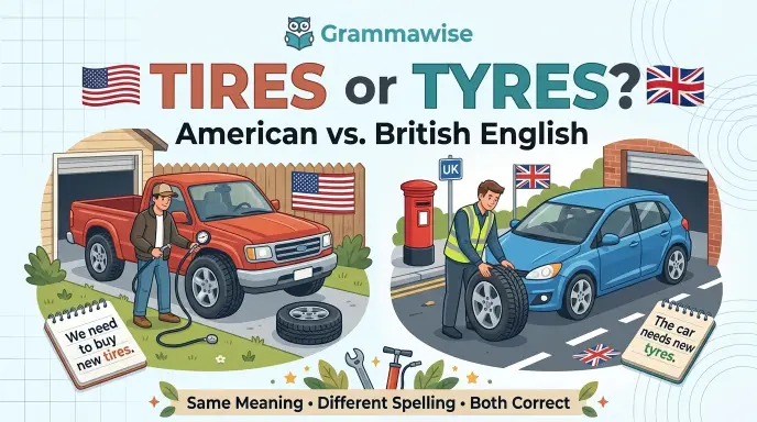 tires or tyres